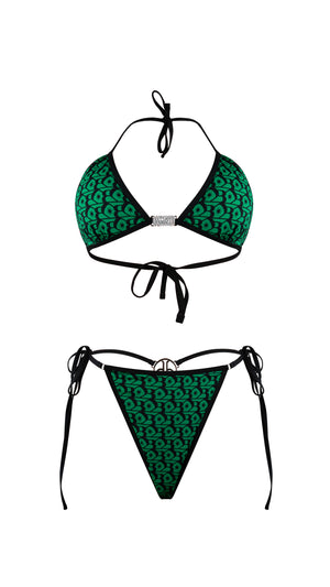 Jungle Jewel Bikini Set