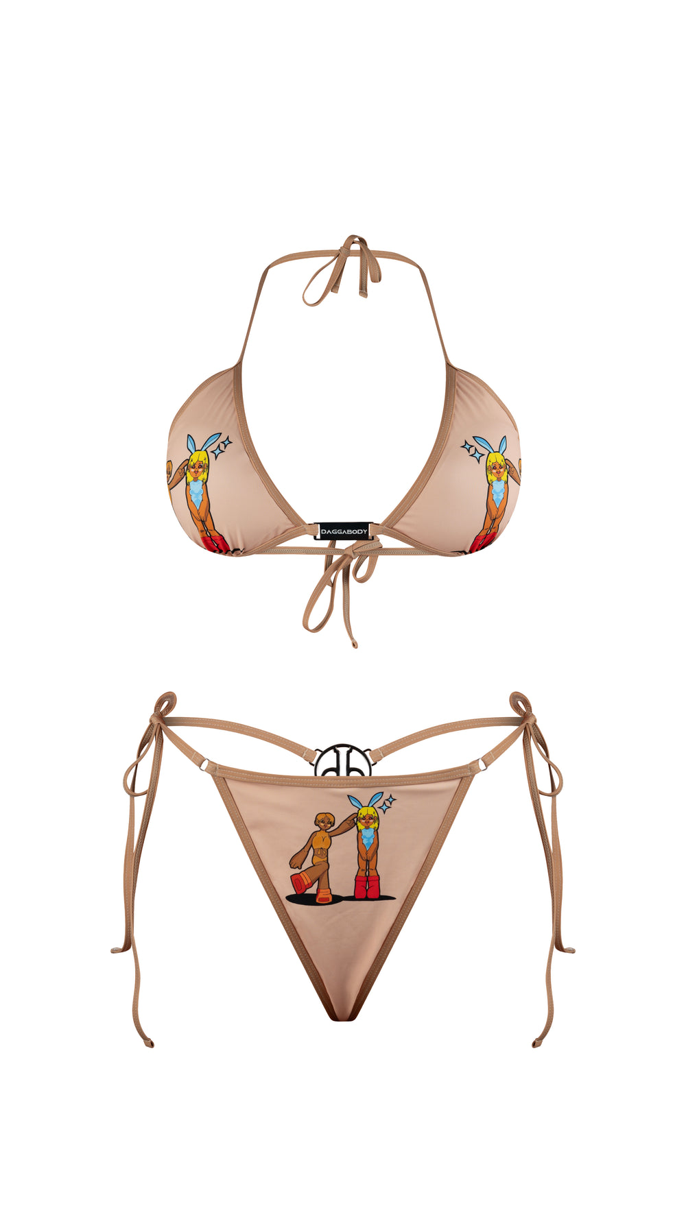 WiId Script Bikini Set