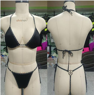 Midnight Nectar Bikini Set